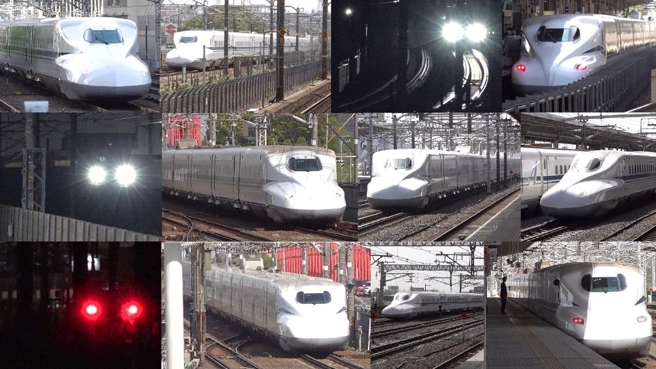 [N700系] 東海道新幹線 列車集 [4k]