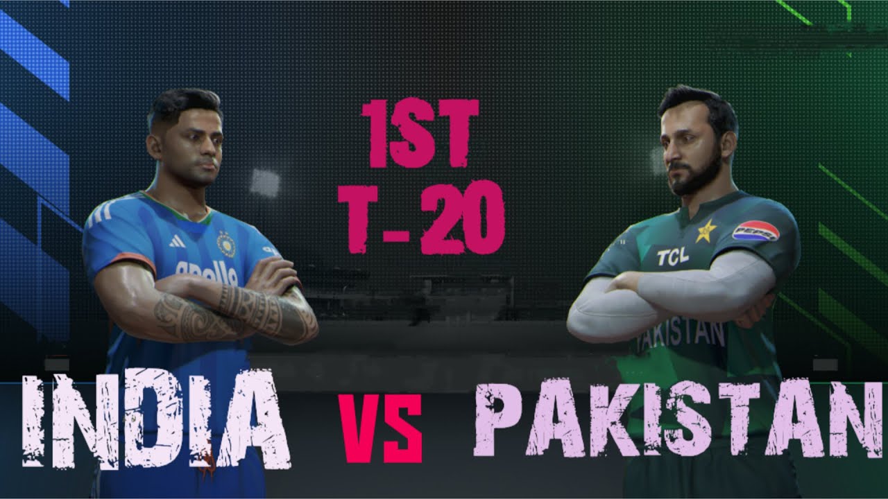 Cricket 26 | India Vs Pakistan 1st T-20 Match🔥| Cricket 26 Gameplay