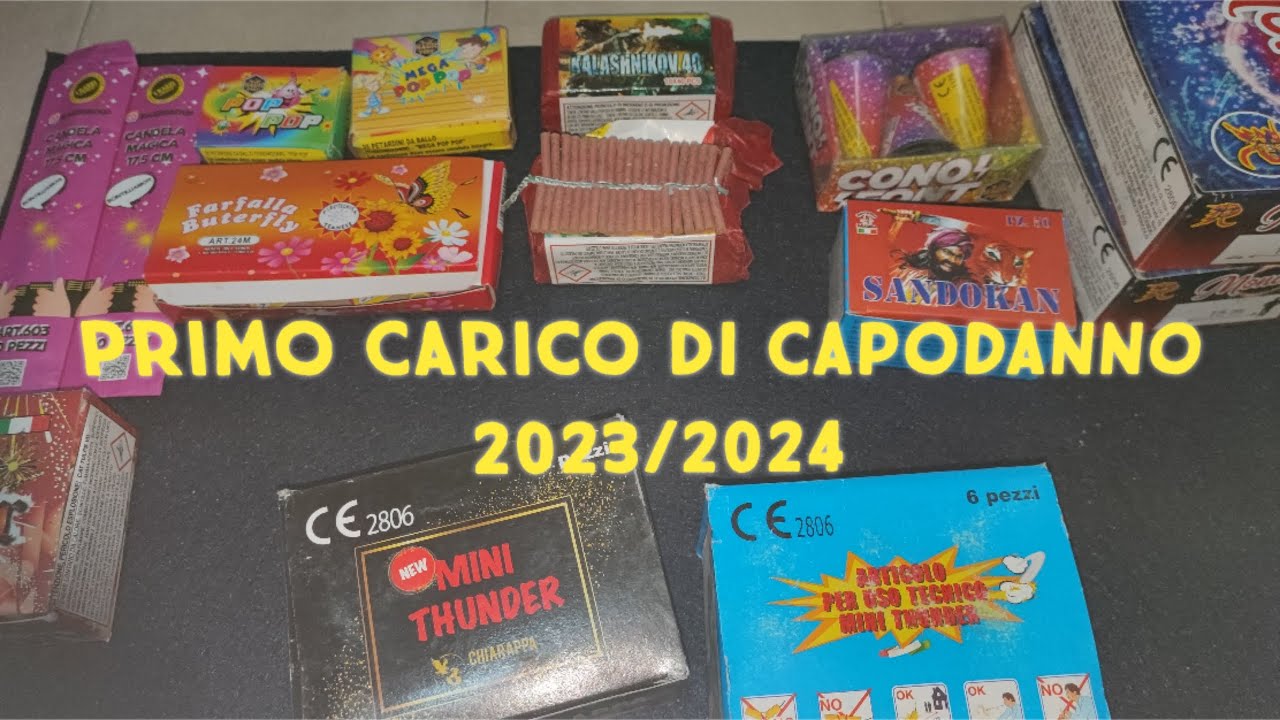 Primo carico di capodanno 2023/2024