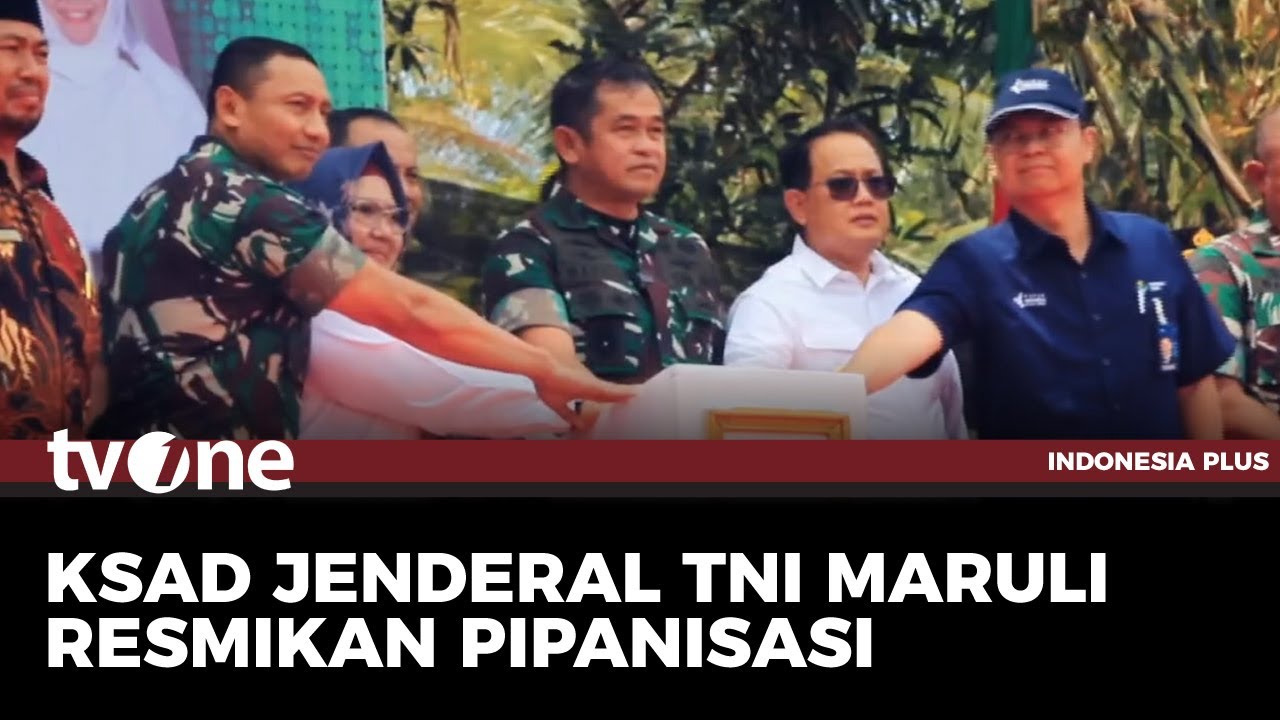 Jenderal TNI Maruli Simanjuntak Resmikan Program Pipanisasi di Pulau Bawean | tvOne