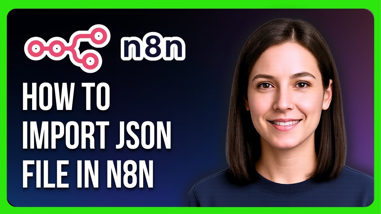 Как импортировать JSON-файл в N8N