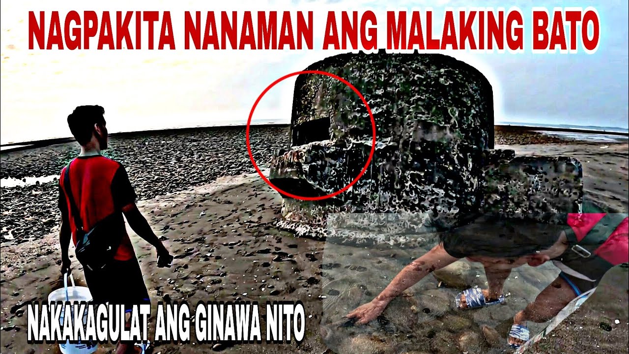 Nagpakita Nanaman Ang Malaking Bato+Kinakamay Lang Nang Kasama Ko Walang Takot