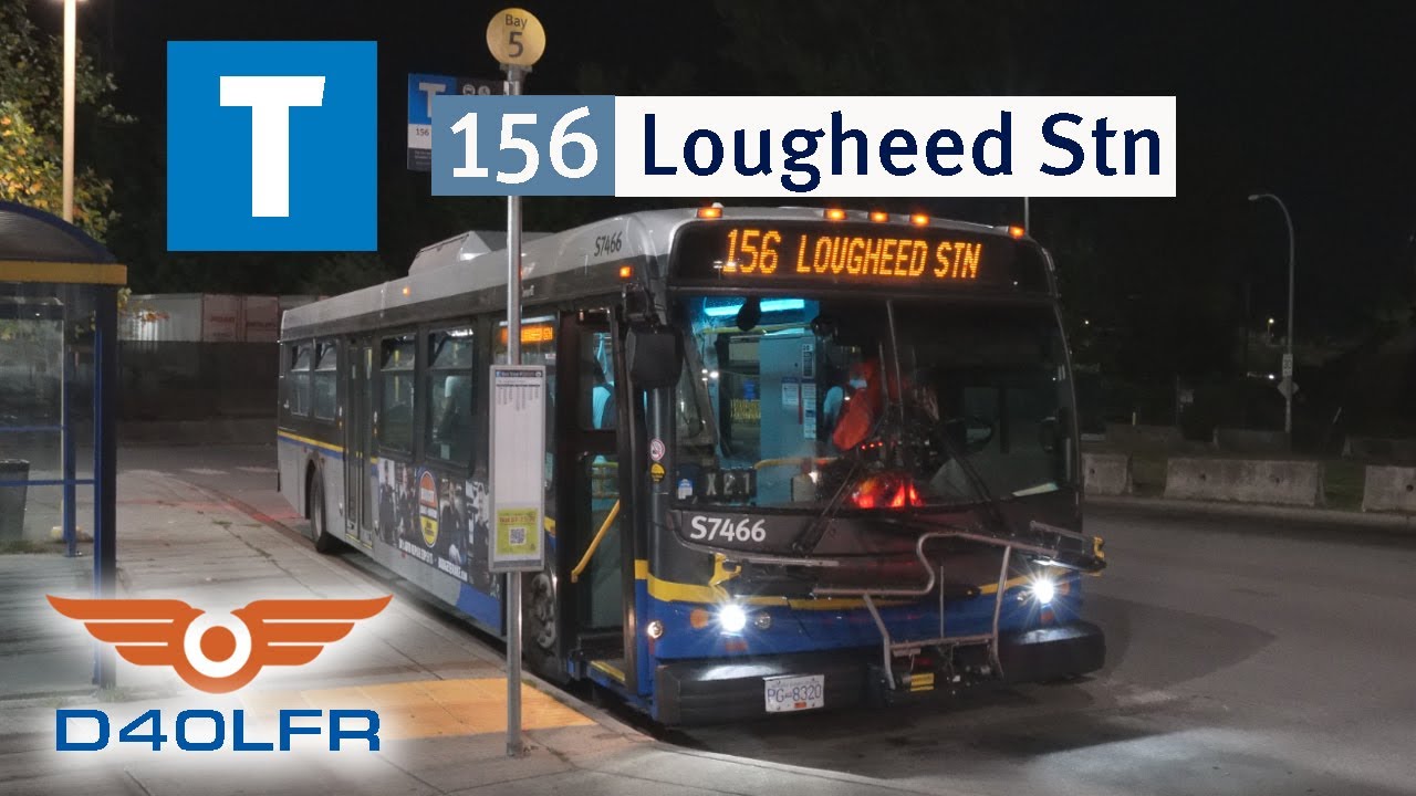 TransLink New Flyer D40LFR 7466 Bus Ride