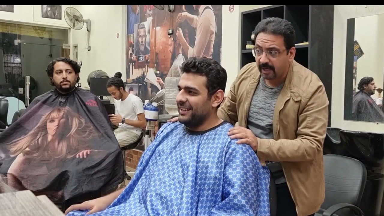 لما تروح للحلاق ويبوظلك شعرك