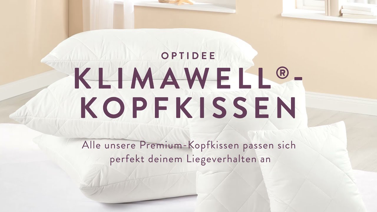 Optidee - Produktfilm Klimawell Kopfkissen