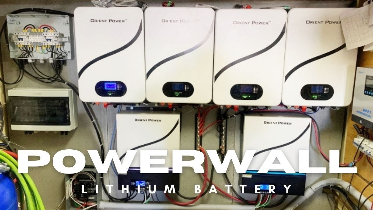 5Kwh Lithium Battery Powerwall Wall Mounted Version