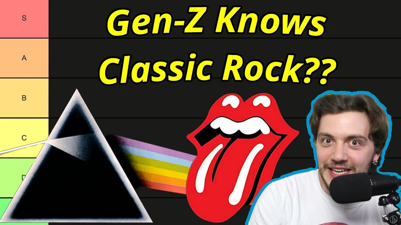 Classic Rock Ranked by Gen-Z: A Tier List