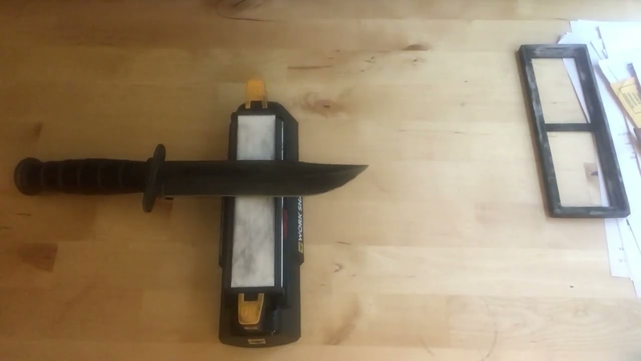 WORK SHARP Bench Stone Knife Sharpener Review