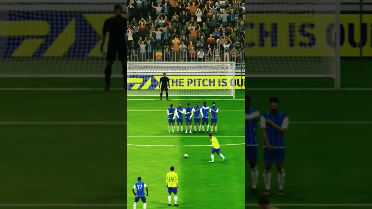MESSI FREE KICK GOAL SKILLS IQ🥶🥶🥶 200#pes2023 #pesfans #messifans #shortsfeed