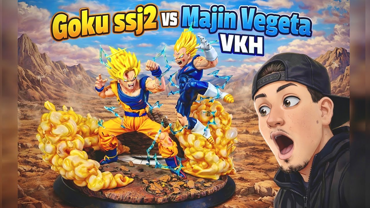 VKH ||  ¡GOKU VS MAJIN VEGETA! 🔥‼️ Unboxing  