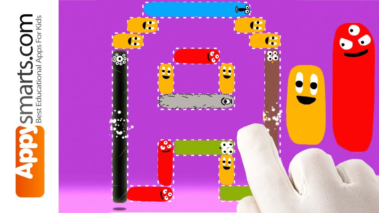 Building Letters with Number Blocks from DragonBox Numbers Game 🔢!