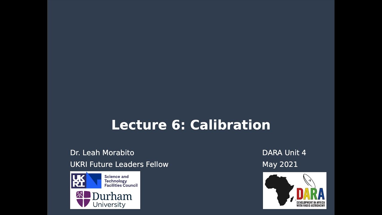 L7: Calibration - Leah Morabito