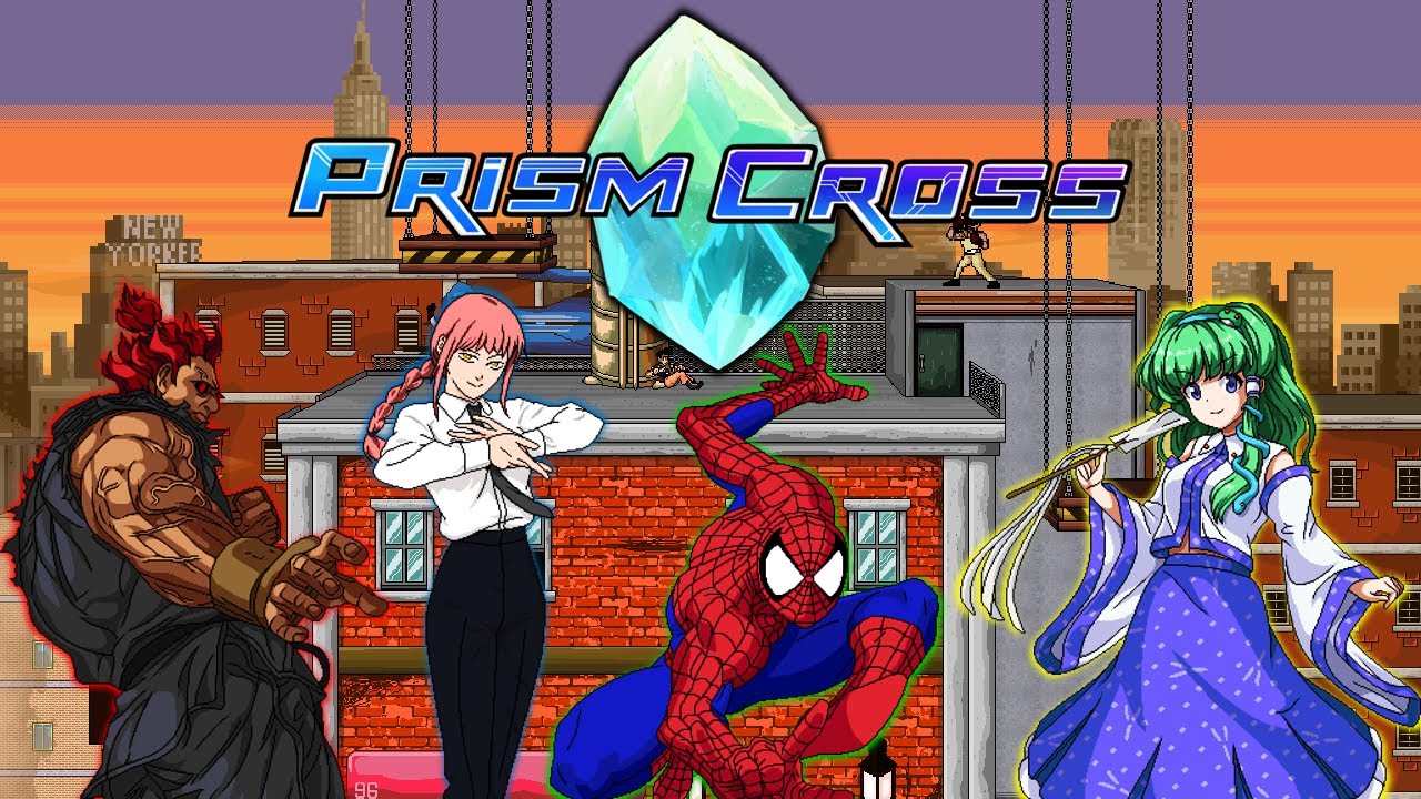 Prism Cross: Akuma VS. Makima VS. Spider-Man VS. Sanae