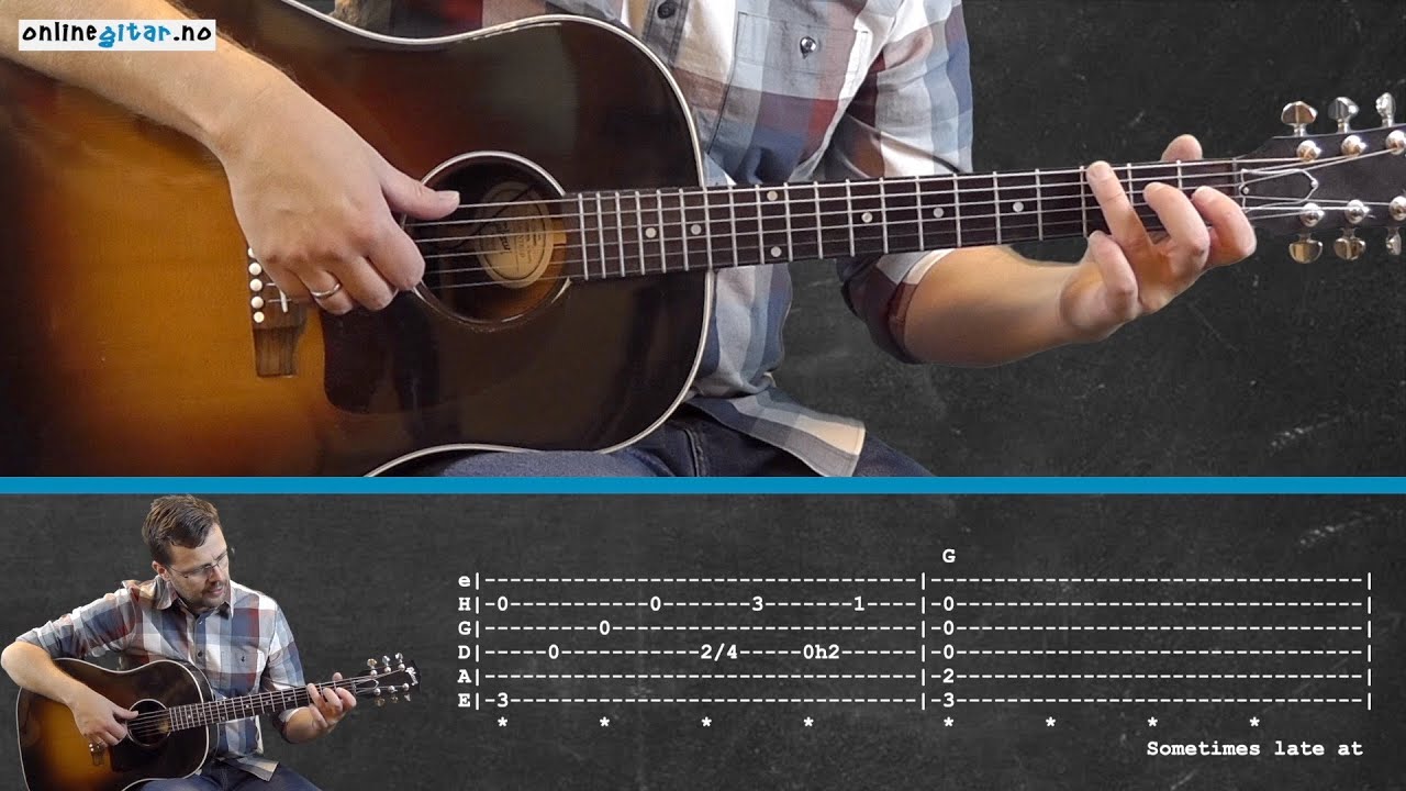 If Tomorrow Never Comes [Garth Brooks] på gitar