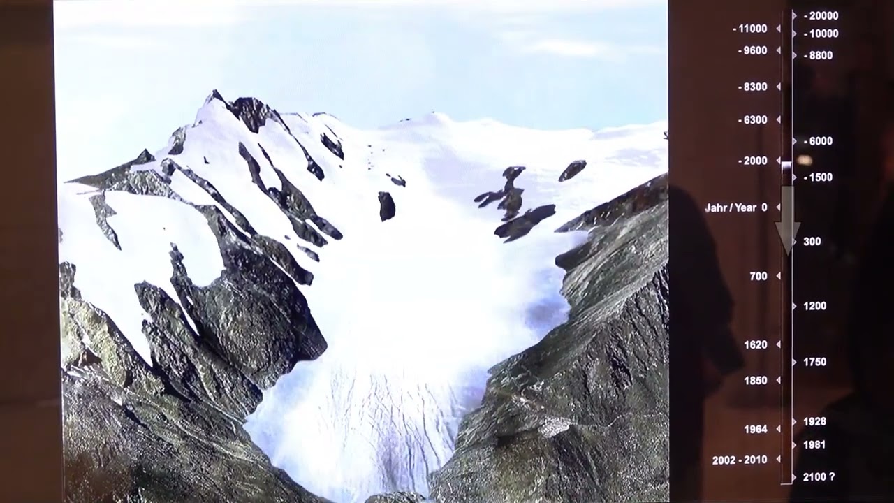 Entwicklung des Großglockner-Gletschers: -20.000 bis +2.100 Jahre | Coole Animation 🏔️