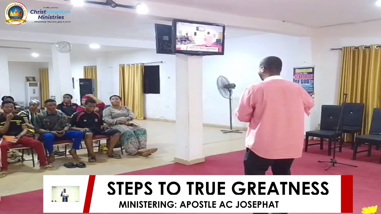 DEEP TREASURES & HOLY COMMUNION|| STEPS TO TRUE GREATNESS || APOSTLE AC JOSEPHAT