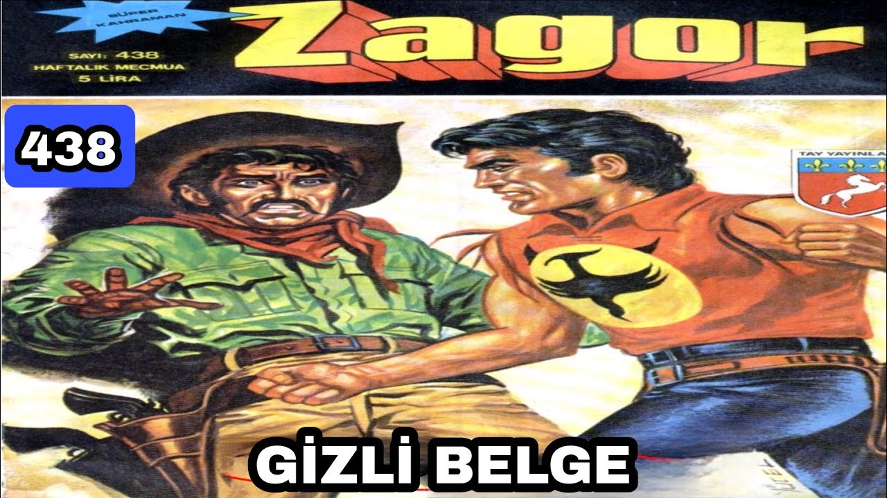 ZAGOR Tay 438 Gizli Belge
