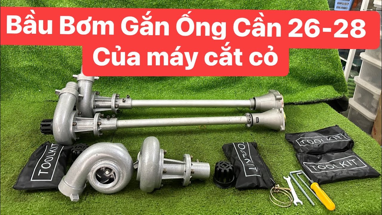 Bộ Sên Bơm Ống 40 Gắn Vào Ống Cần Máy Cắt Cỏ-Tiện Lợi-Hiệu Quả Giá Chỉ 350K @Cường Sửa Máy