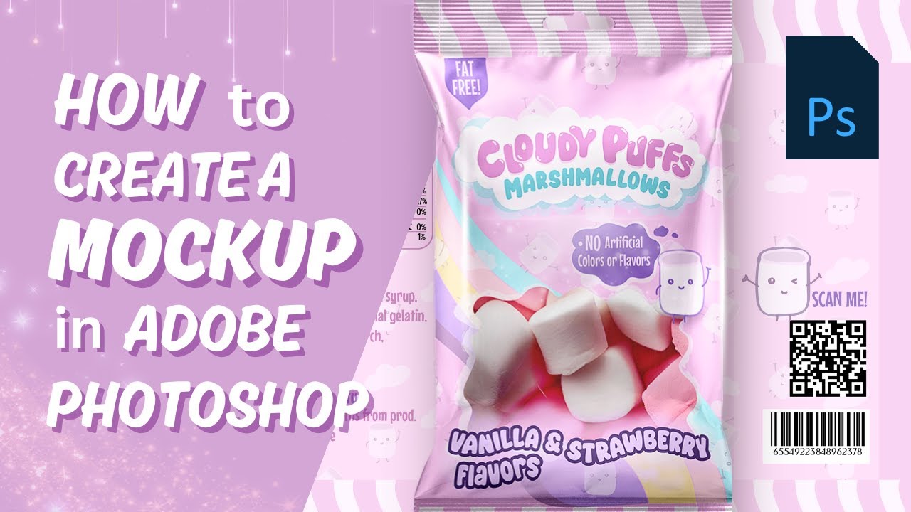 How to Create a Mockup in Photoshop- Tutorial | FOR BEGINNERS!