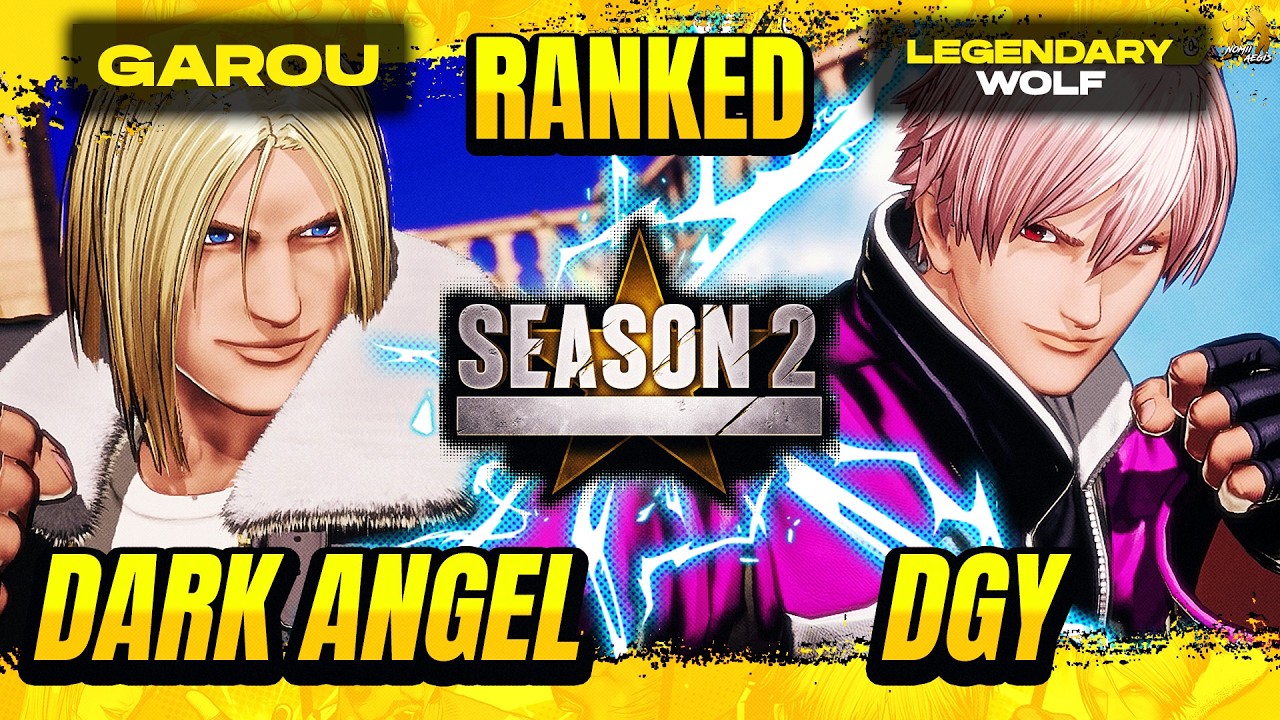 FF Season 2 ▰ DarkAngelMX (TERRY) VS DGy (ROCK) ▰ FATAL FURY: CoTW High Level Gameplay