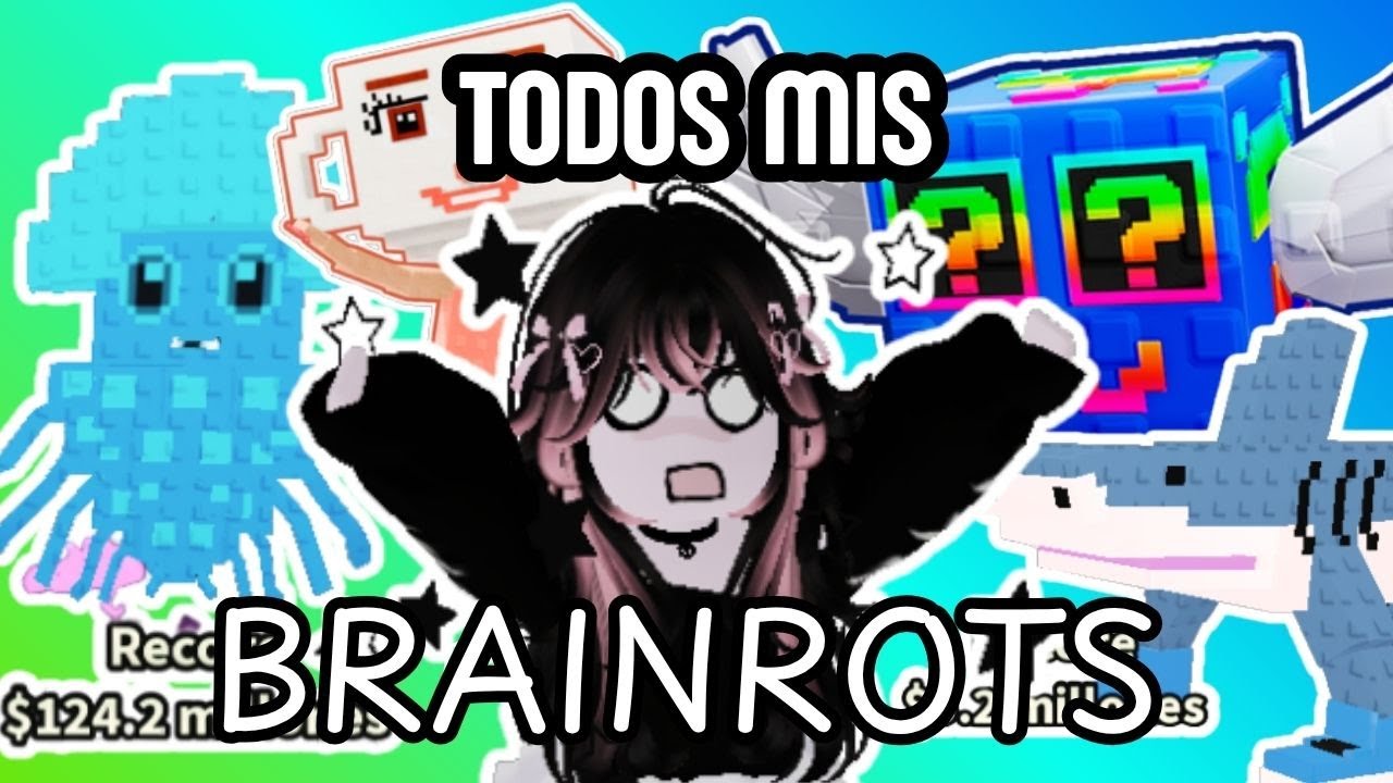 te muestro TODOS mis BRAINROTS 🦈🐙🩷 BooLyPan