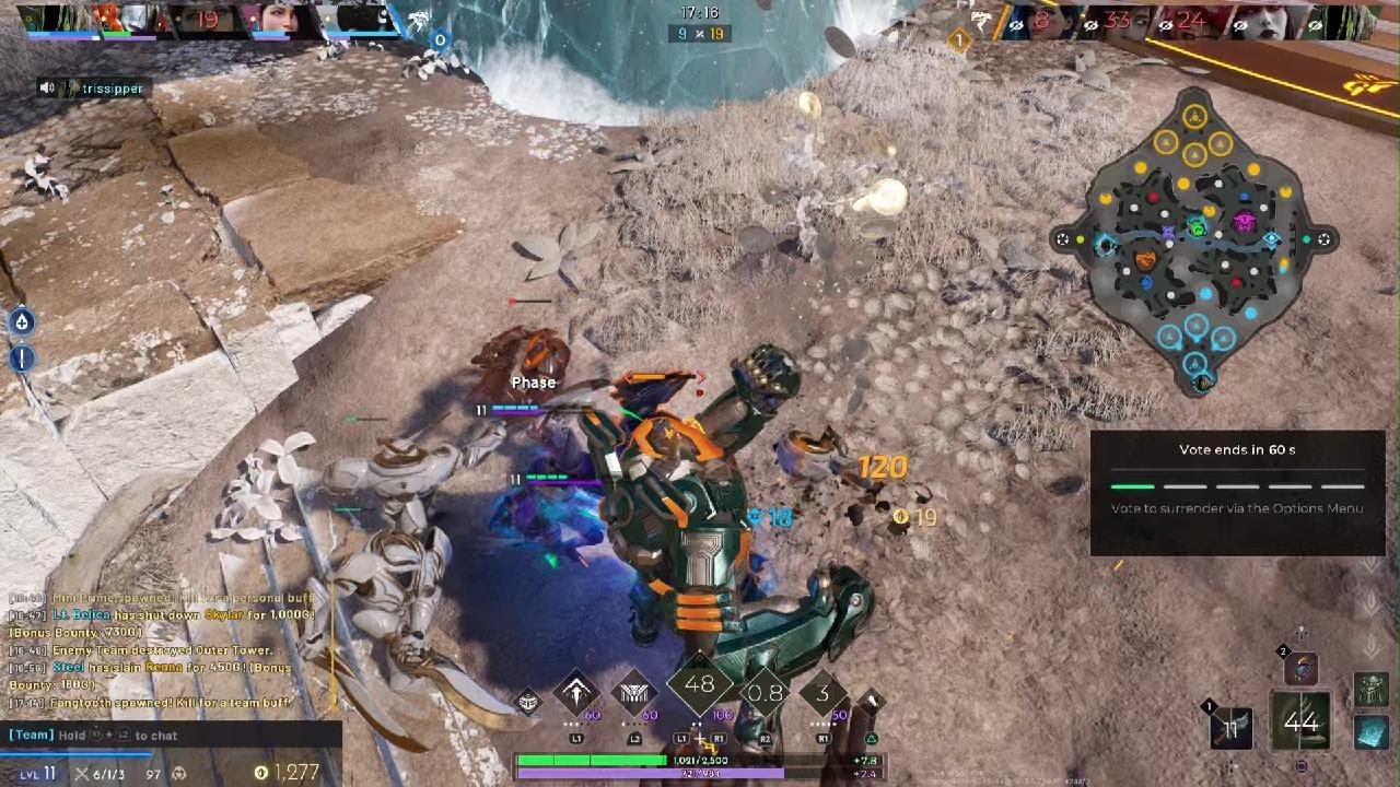 Predecessor Grux jungle gameplay