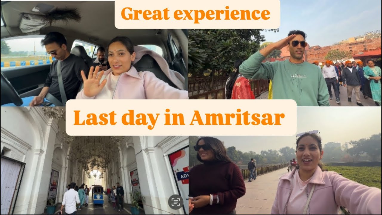 Aaj yahan ke ek famous temple🛕gaye👌🏻🫶🏻🙌🏻|| Jalianwala bagh explore kiya🫡🫡||Amritsar to Shimla💤uff😴🫩 