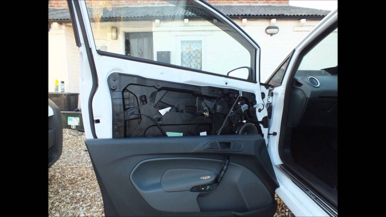 Ford Fiesta MK7 (2008-2012) Door Card Removal & Powerfold Mirror Fitting Guide