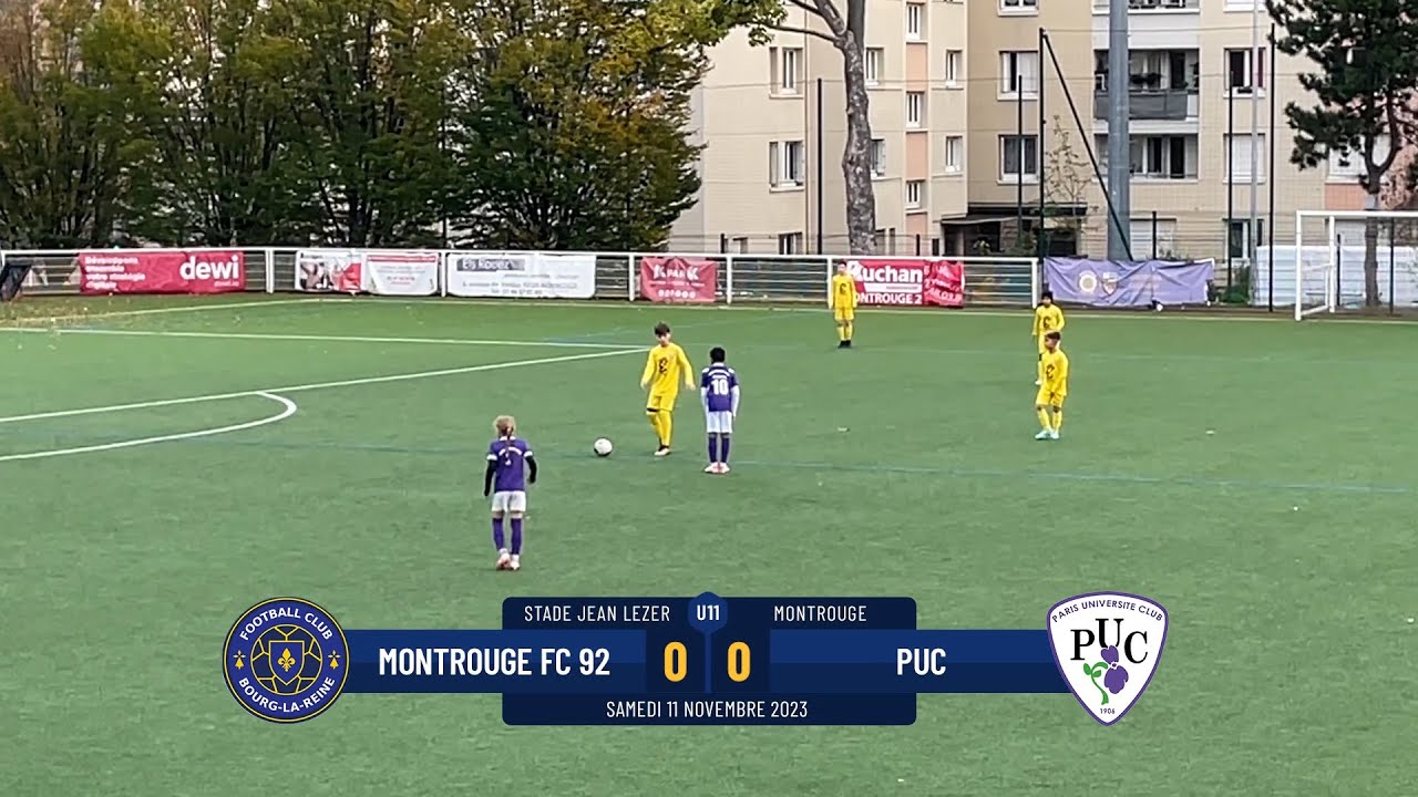Montrouge FC 92 | PUC - Match amical U11