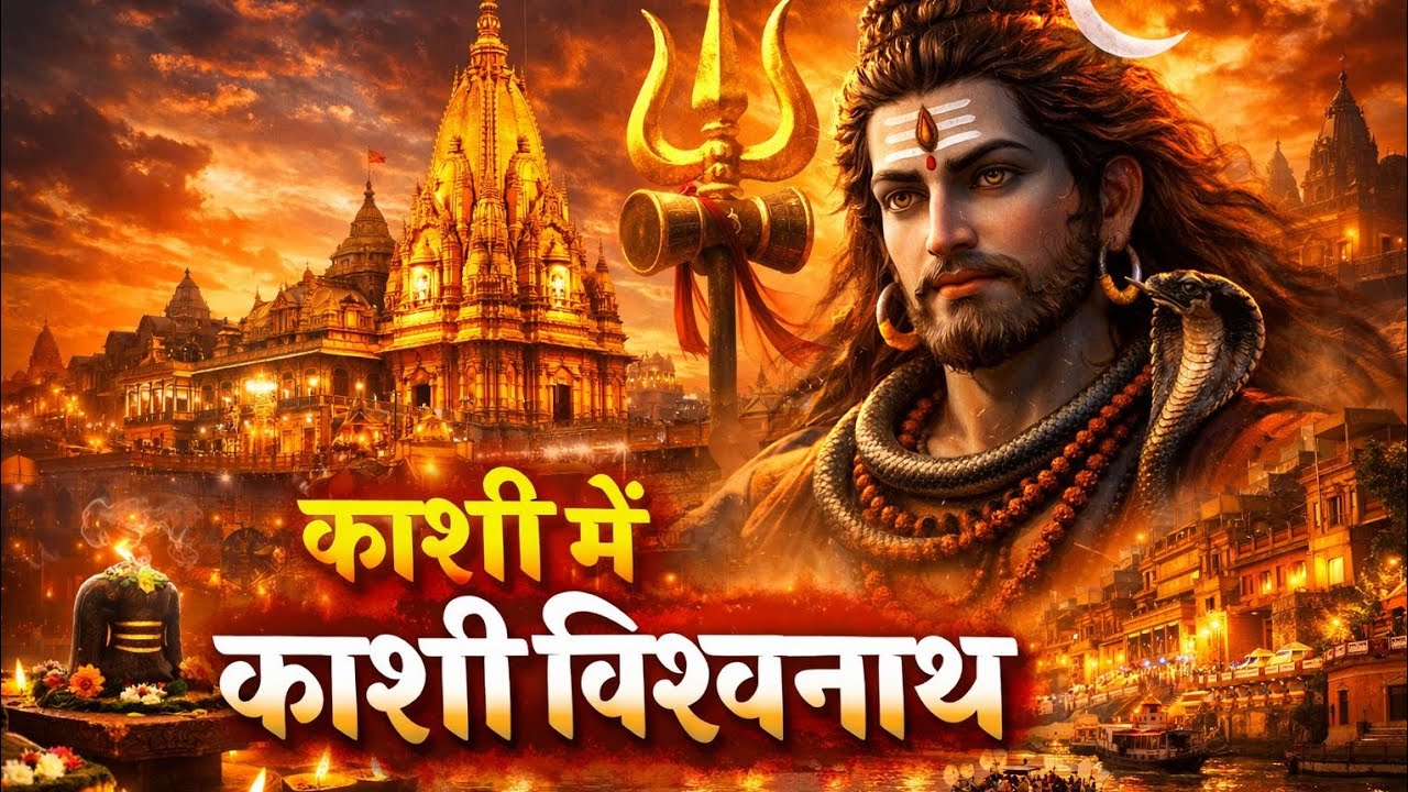 काशी विश्वनाथ अलौकिक भजन सुनना चाहेंगे जो मणिकर्णिका के मोक्ष द्वार तक दिल हिला दे?Ai generated 