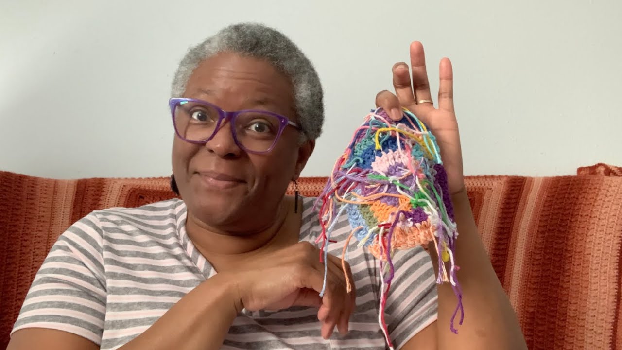 😃💜🧶 Subscriber Count Project - Pt. 3 - Crochet with me! 😃🧶
