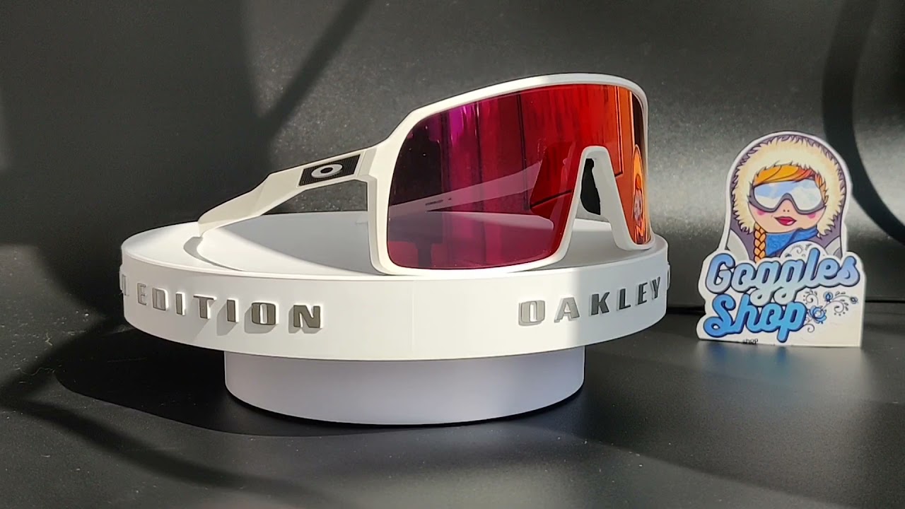 Спортивные очки Oakley Sutro Matte White линза Prizm Road