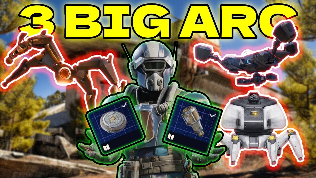 Killing 3 Big ARCs in One Match | Arc Raiders