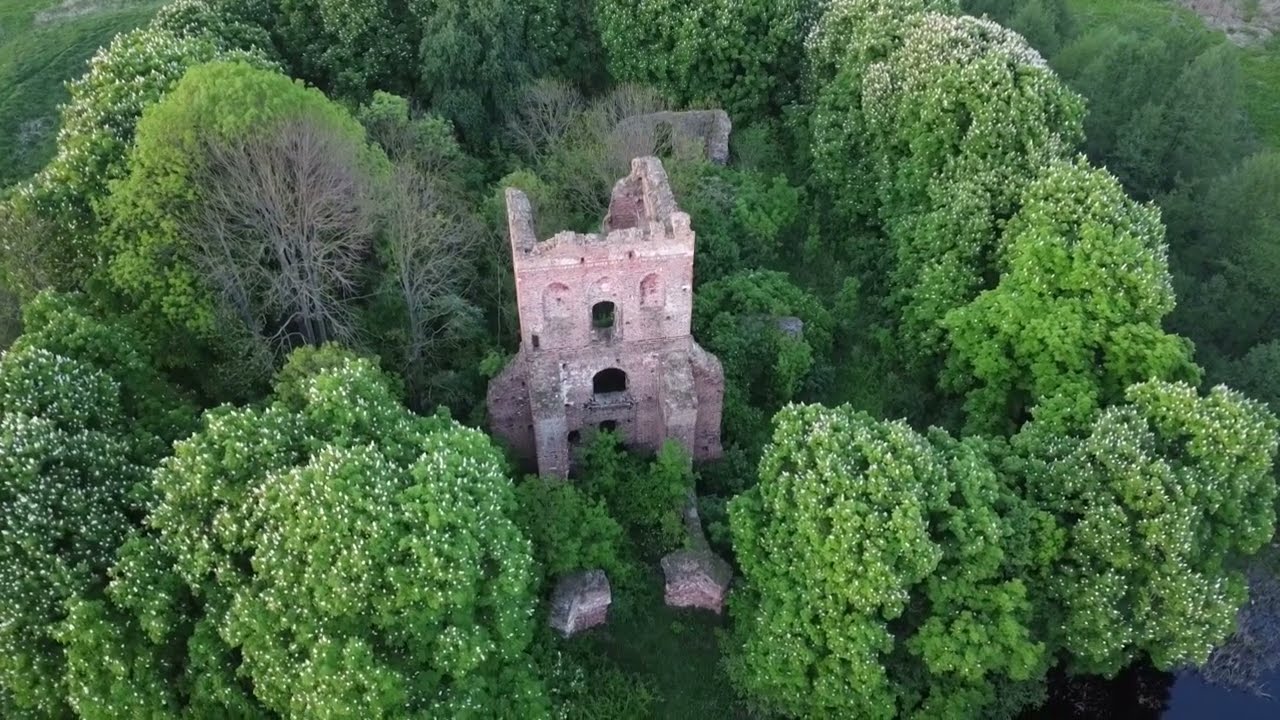 Ruiny zamku w Besiekierach, Borysławicach i Kole-maj 2024