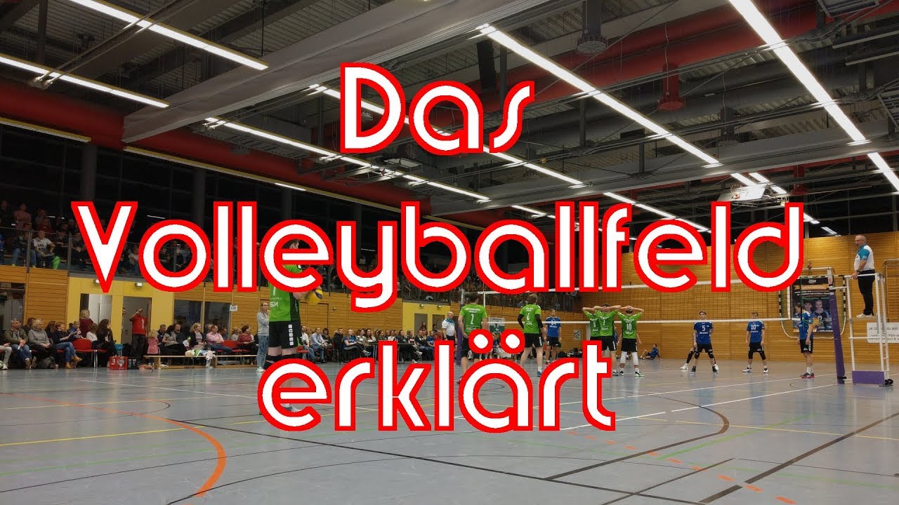 Das Volleyballfeld erklärt vom VolleyballFREAK