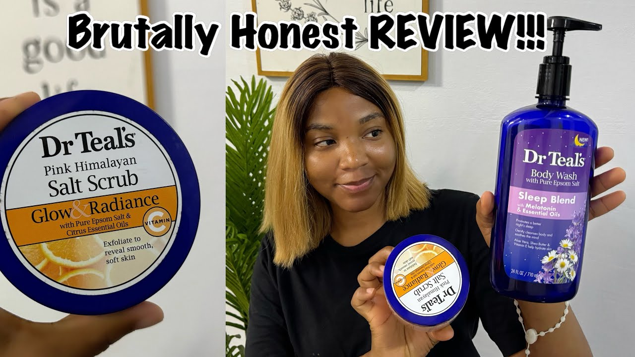 HONEST REVIEW ON DR TEAL’S BODY SCRUB&BODY WASH #skincare #drteals #bodywash #scrub #skincareroutine