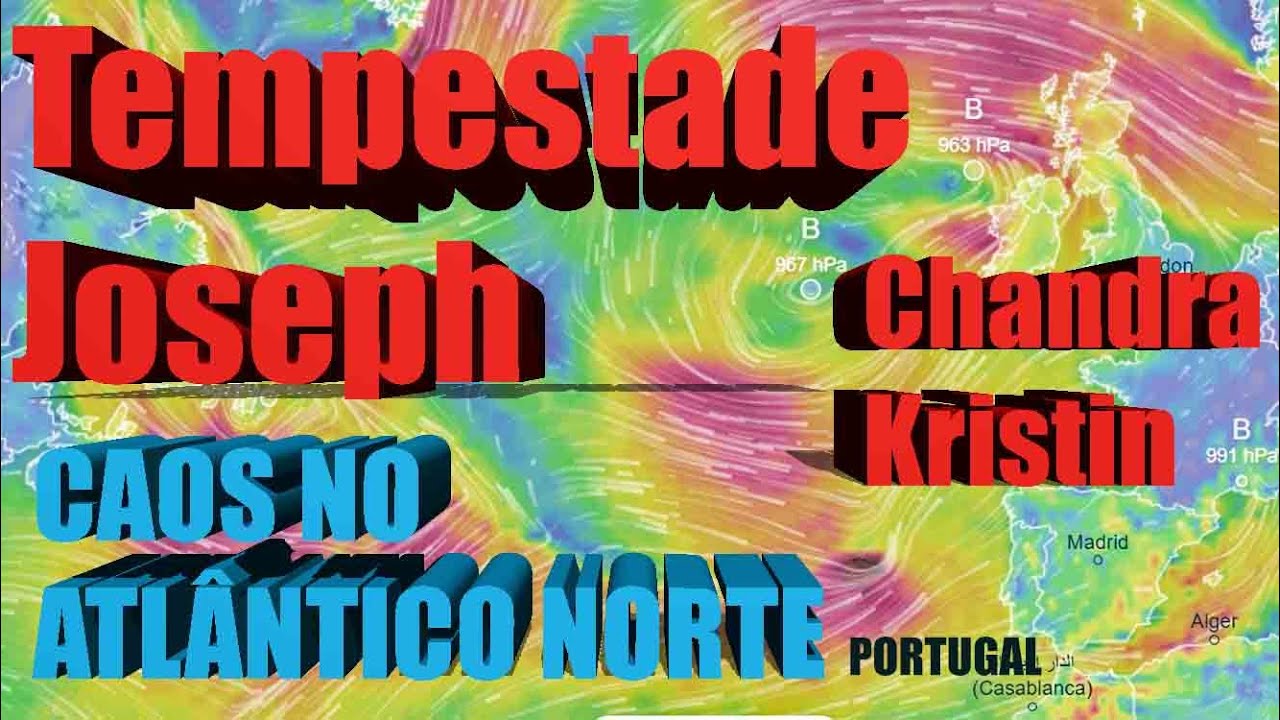 TEMPESTADE KRISTIN JOSEPH CHANDRA INGRID | ATLANTICO NORTE CA&Oacute;TICO DEPRESS&Oacute;ES
