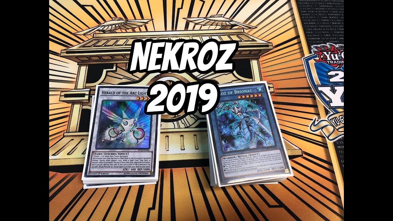 1st Place Nekroz Deck Profile April 2019