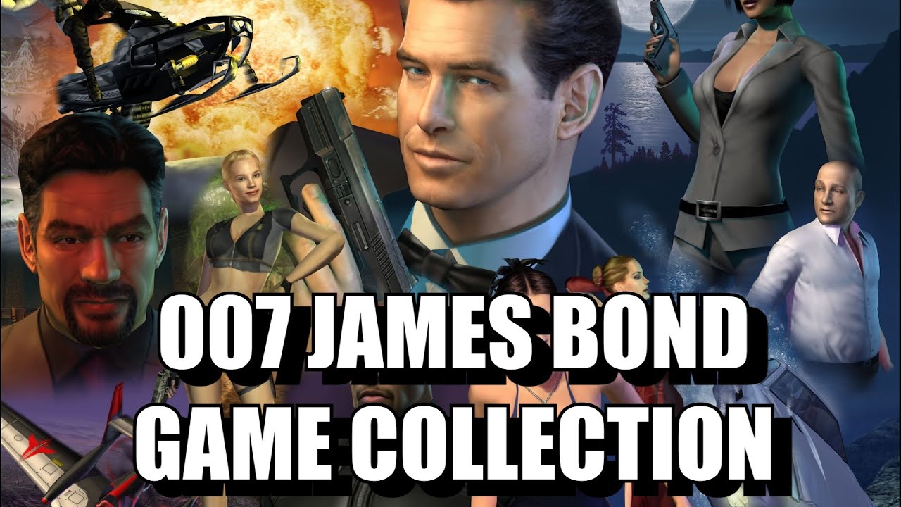 007 James Bond Game Collection - PS1 - PS2 - PS3