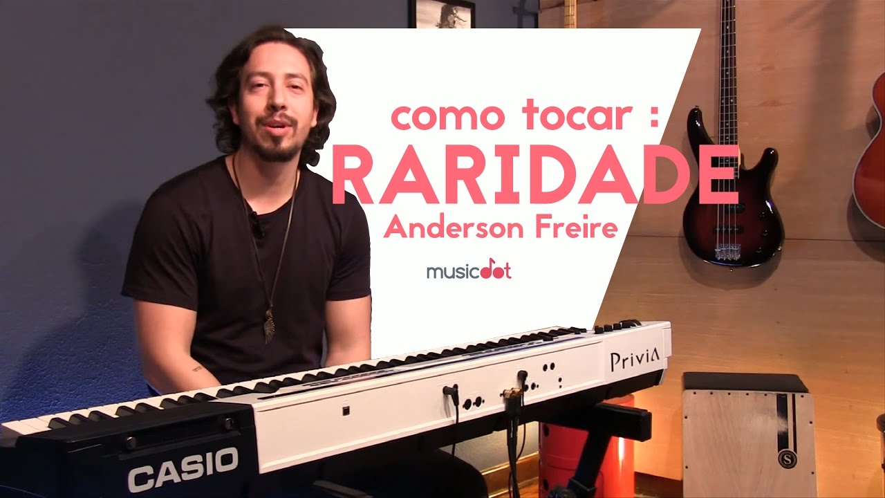 Como tocar: Raridade - Anderson Freire (aula de Teclado)