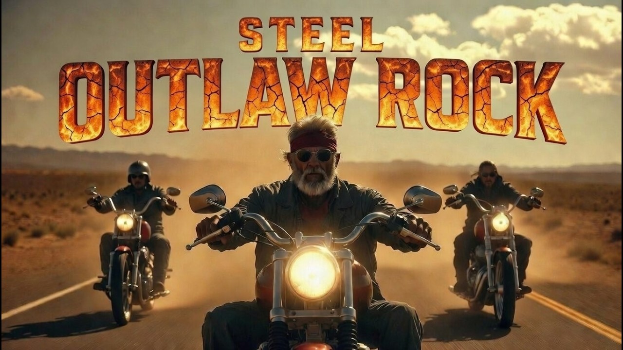 Steel Outlaw Rock 🎸 Highway Thunder Ride 🔥 Open Road Rock Anthem #outlawrock