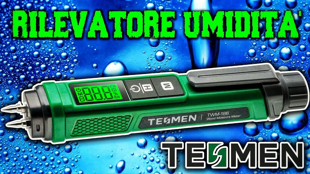 HAI UMIDITÀ, MUFFA SUI MURI? O TI CONSEGNANO LEGNA BAGNATA NON SECCA? QUESTA PENNA FA AL CASO TUO!