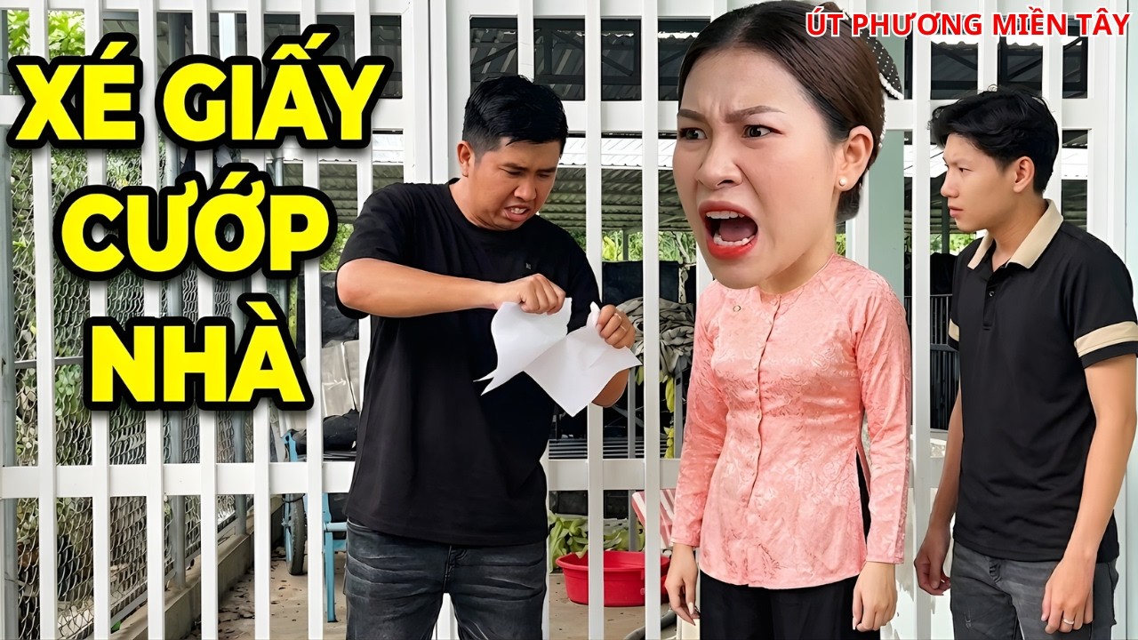 Anh Trai Treo Biển Tranh Chấp, Xé Giấy Tờ Quyết Chiếm Nhà Em Gái | Út Phương Miền Tây