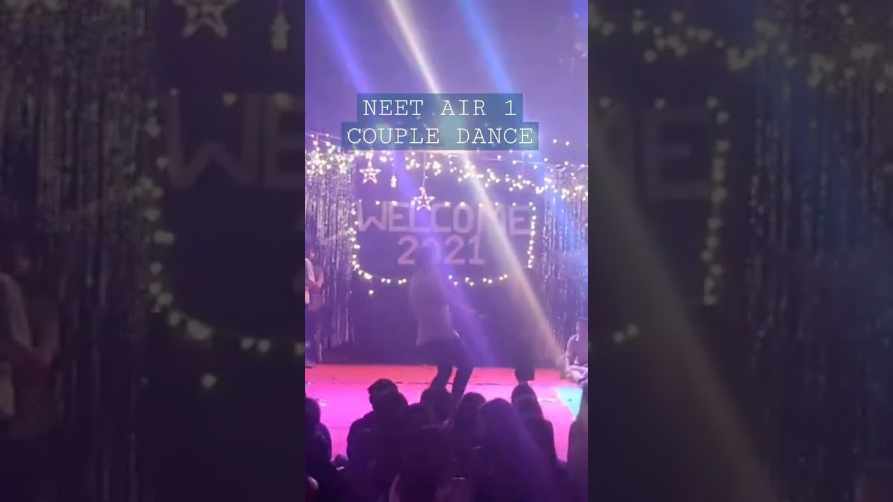 NEET AIR 1 COUPLE DANCE | MBBS 2021 FRESHERS PARTY Ft.MRINAL KUTTERI 