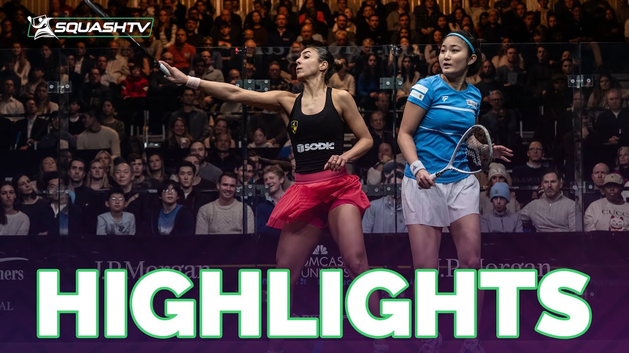 "Chopped In Two!" | Watanabe v El Hammamy | J P Morgan Tournament of Champions 2024 | RD3 HIGHLIGHTS
