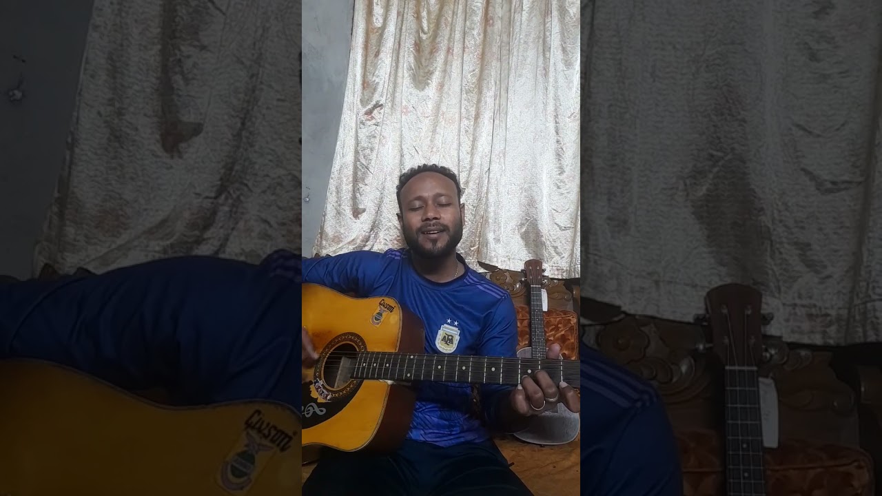 দিন গেল তোমার পথ চাহিয়া । এই গানটিতে কোথাও ভুল হলে ক্ষমা দৃষ্টিতে দেখবেন। F,A#,Dm,C
