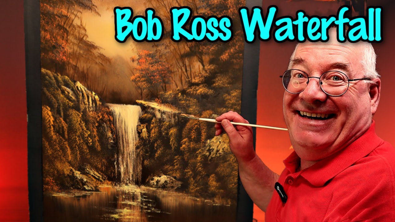 How to Master Bob Ross Enchanted Falls Painting | Full Tutorial with Paul Ranson