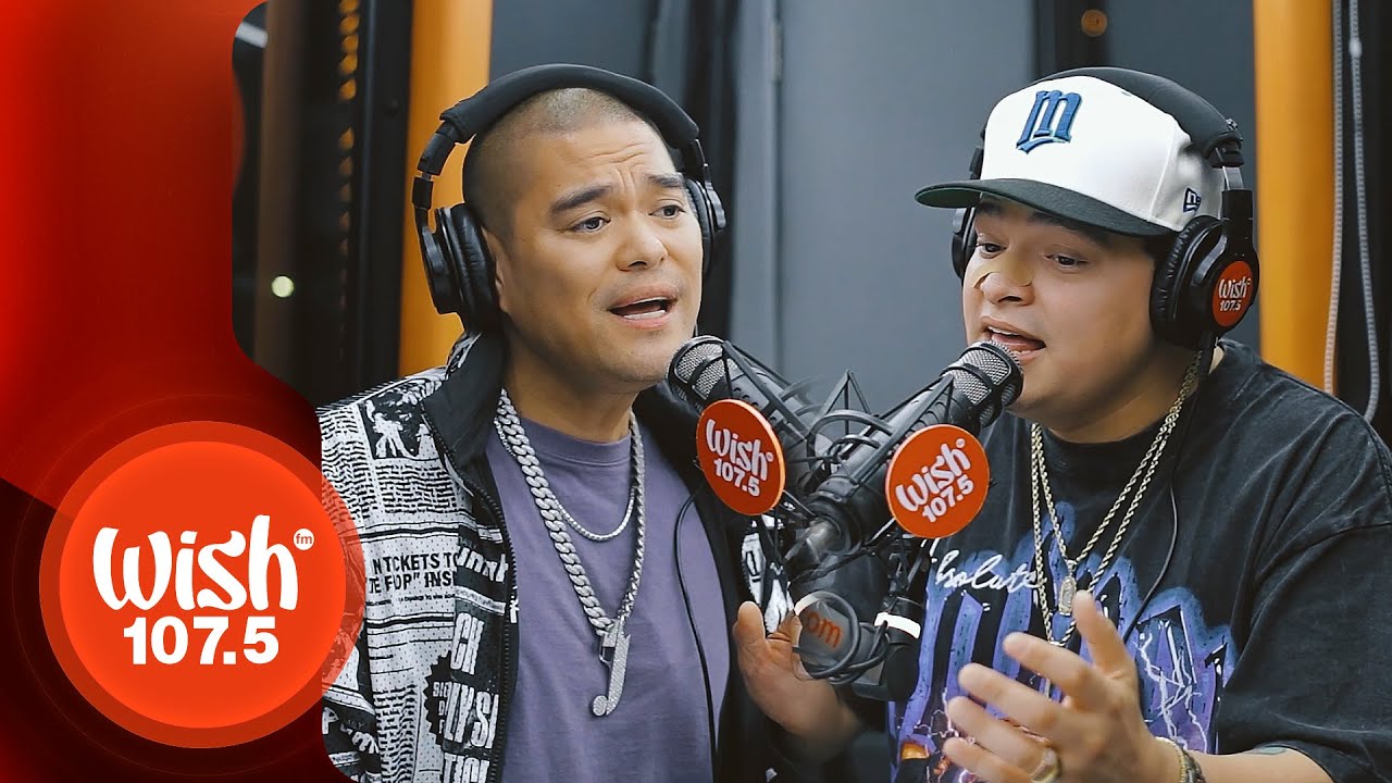Lil Eddie and Jay R  perform "Statue (Tagalish Version)" LIVE on Wish 107.5 Bus