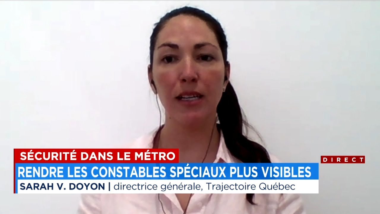 Sécurité dans le métro: «la STM, son mandat c’est de déplacer des gens, ce n’est pas de faire de l’i