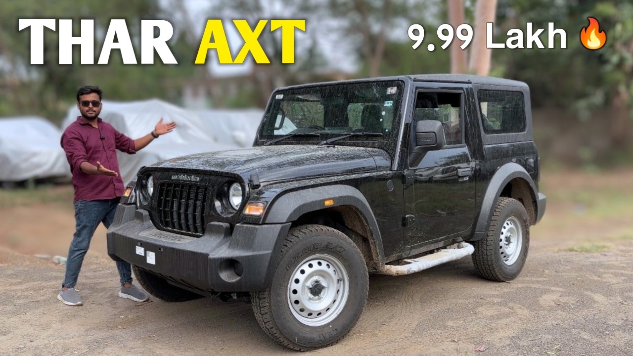 Mahindra Thar AXT Base Model 2026 Review 🔥 Diesel Manual